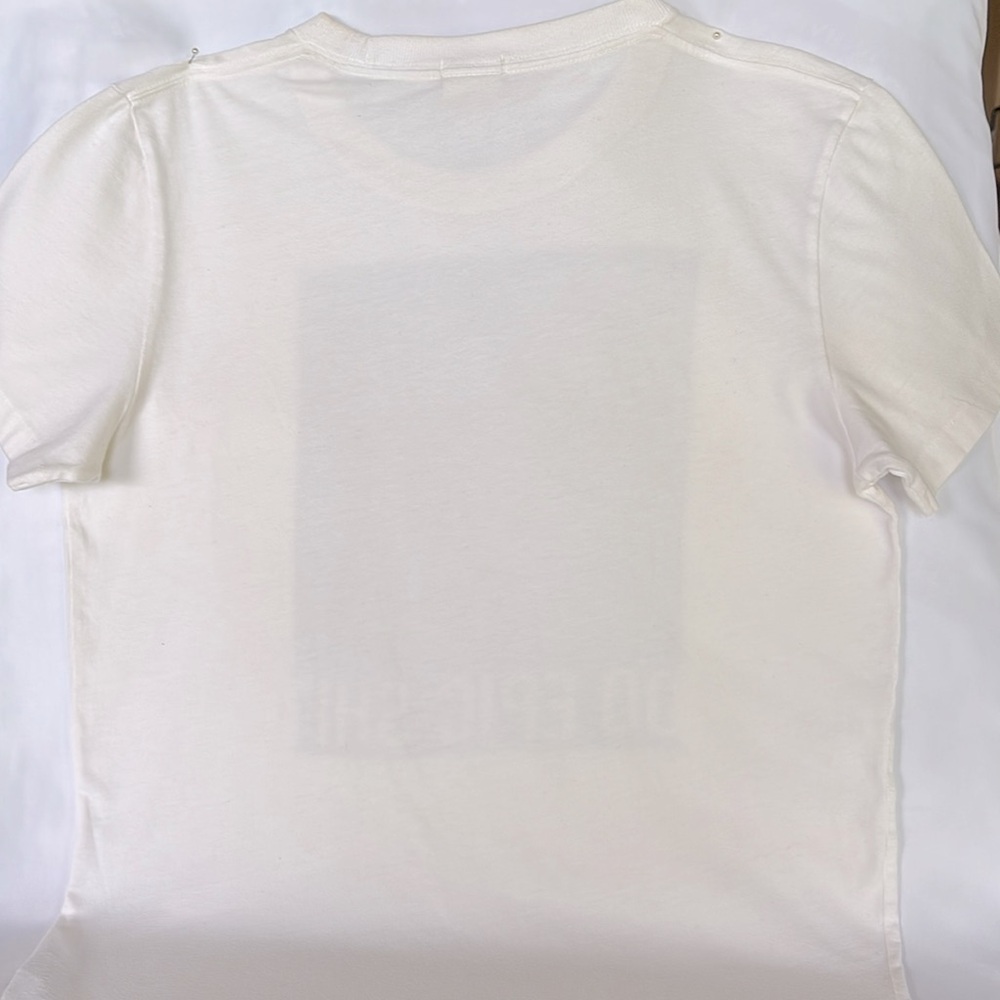 Gently Worn Abercrombie & Fitch Muscle White Graphic T-Shirt -Men’s Size Medium - Picture 3 of 9
